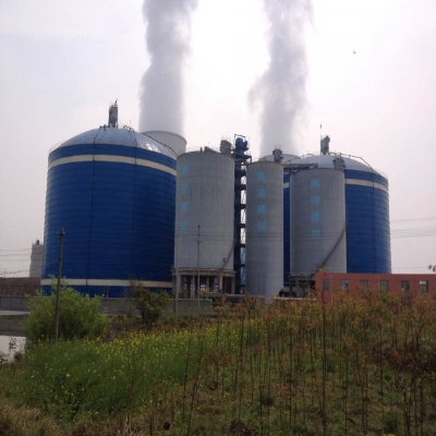 華電六安，高迪建材八萬立方粉煤灰鋼板庫項目